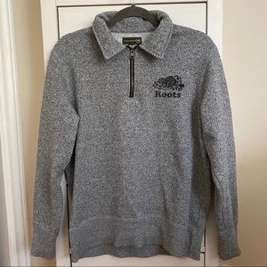 Roots original zip stein sweatshirt pullover